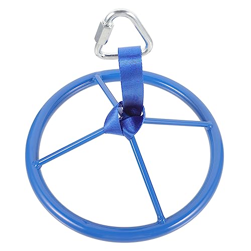 Totority Indoor Hanging Fitness Rings for Durable Exercise Equipment for Strength Training and Fun for Home Workouts and