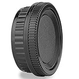 K Mount Camera Body Cap and Rear Lens Cap Cover Kit for Pentax K PK Mount DSLR Cameras and Lens,Plastic Lens Rear Covers Camera Sensor Cap