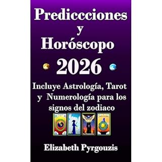 Predicciones y Horóscopo 2026 Audiolibro Por Elizabeth Pyrgouzis arte de portada