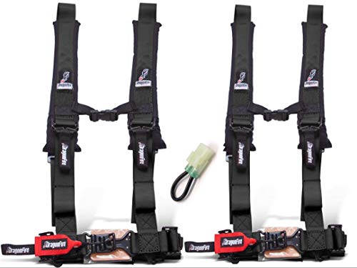 Set of 2 Dragonfire Racing 4-Point Harness 2
