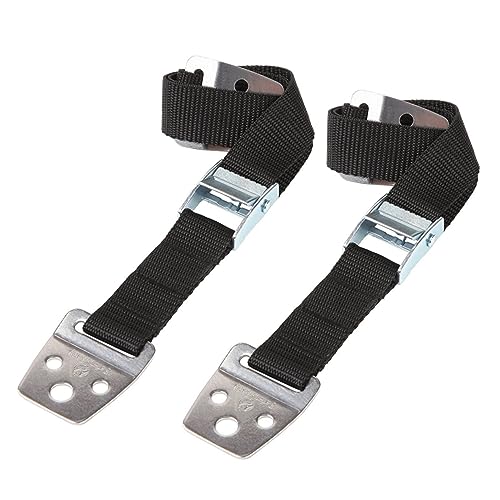 Hampplies 2 Stück TV Möbel Kippschutzgurt Schwarz