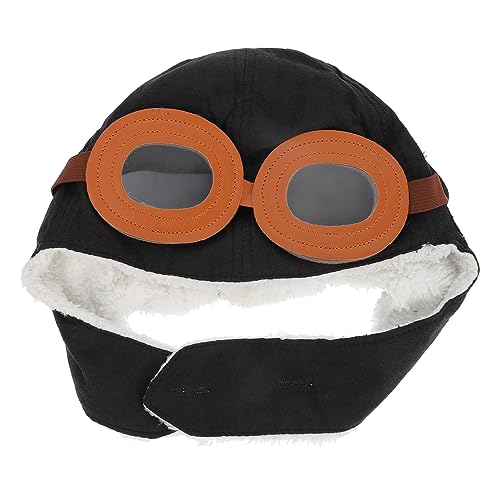 Cotton Fleece Hat Boys and Girls Hat Boy Girl Winter Unisex and Warm Headwear Decorative Bucket for