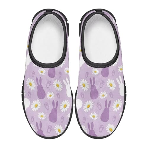 Kids Slip On Walking Shoes for Boys Girls Breathable Mesh Casual Shoes Loafers Non Slip Lightweight Comfort Sneakers Spring School Day Black Sole Size 11-154