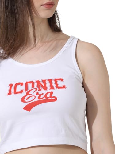 Image of ONLY Women's Cotton Letter Print Regular Fit T-Shirt