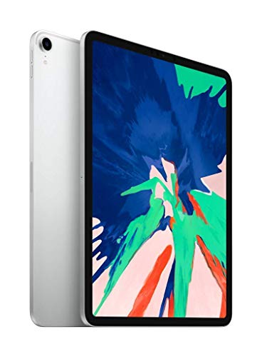 Image of Apple iPad Pro (1st Generation, 11-inch, 2018), 1TB, Wi-Fi, Silver (Renewed)