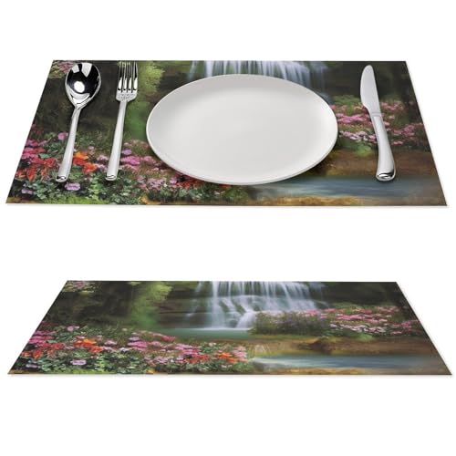 Set de table pour table de salle à manger motif nature extérieur - 2