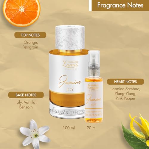 Image of Creation Lamis Prive Women Eau De Parfum Gift Set 4x20ml | Jasmine Joy, Rose Augusta, Vanilla Divin, Sandal Intense | Long-Lasting Amber, Floral, Woody, and Tuberose Notes