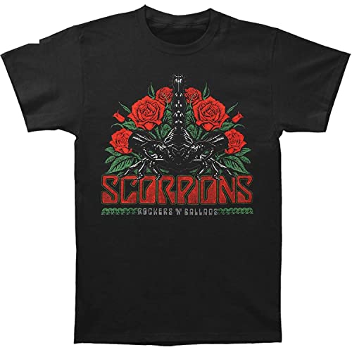 [Mugualing] Scorpions Rocker Ballad ���b�N�o���h �A�����J ���s ���ĕ� T�V���c �����Y/���f�B�[�X T�V���c/�ĕ� �X�|�[�c �g�b�v�X �v�����g ���� ���n ������� �t�@�b�V���� �傫���T�C�Y �l�C��(XL)