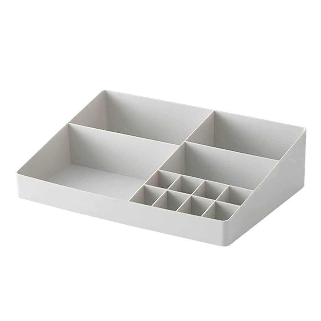 Yhplxyuus Multifunction Storage Organizer Waterproof Cosmetics Box Home Stationery Makeup Sundry Collection for Storage Organizer for Bedroom Living Room Home Dormitory Countertop Kids