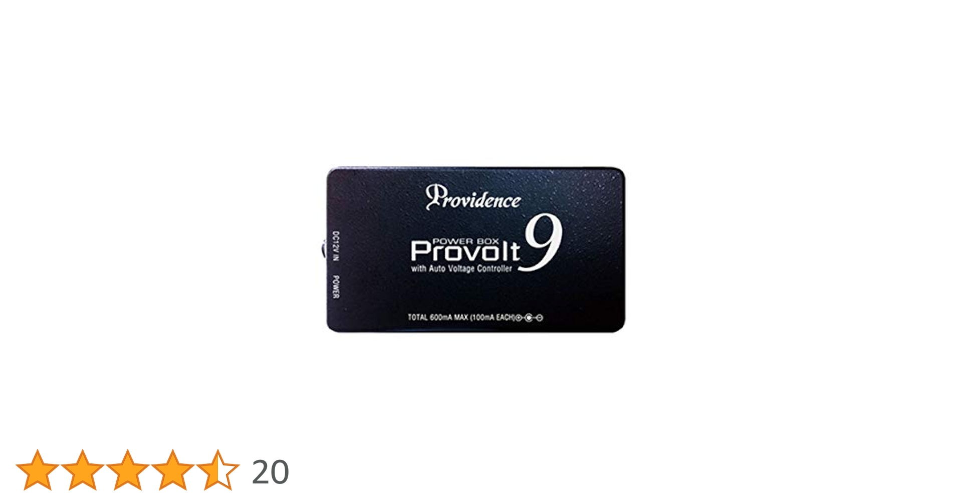 Providece power box Provolt9 パワーサプライ Providence / Provolt9 PV-9 6 x 9V DC OUT POWER SUPPLY パワー