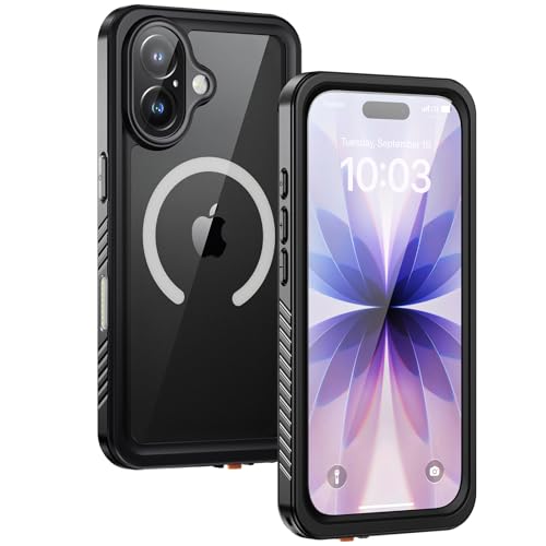 Lanhiem Cover per iPhone 17 Impermeabile – Antiurto [Compatibile con