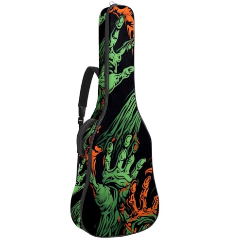 Étui pour guitare acoustique en tissu Oxford imperméable et rembourrage haute densité