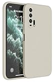 Topme Cover per HONOR 20 Pro (6.26" Inches) Custodia Case, Protezione Della Pelle Della Custodia in Silicone Tpu - Bianco antico