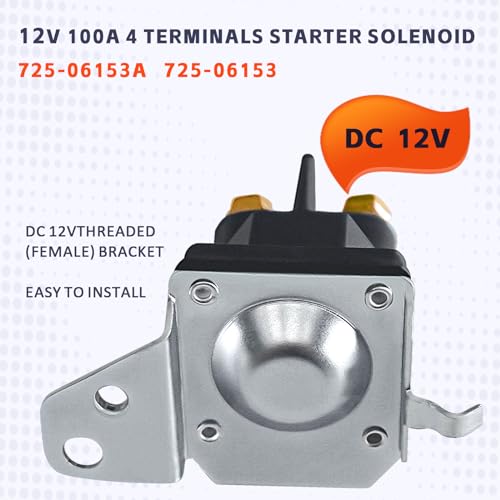 Osakesukar 725-06153A Starter Solenoid 12V