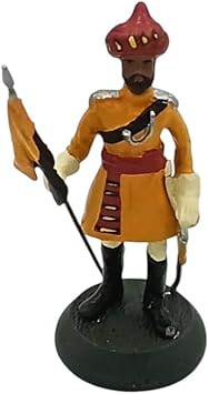 OPO 10 - Lead Soldier, 1/32 Scale, 54mm Bengal Lancer Figurine, 1877 - India - Almirall Palou SOL04