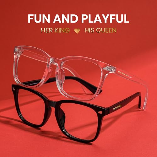 Image of Cyxus Blue Light Glasses Men Women Reduce Eye Strain UV400 Protection 8082