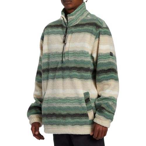 Billabong Boundary Mock Neck Sweater - Men's, Matcha, S3