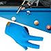 RNXRZANK 3 Fingers Pool Glove, Functional Snooker Accessory for Casual Play, Black