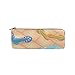 Produktbild Flip Flop Federmäppchen Stift Tasche Multifunktionale Stationery Tasche Reißverschluss Tasche von bennigiry, Student Reißverschluss Bleistift Inhaber Tasche Geschenk Travel Make-up Tasche