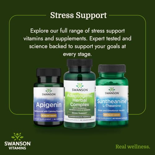 Swanson Rhodiola Ashwagandha Ginseng Complex