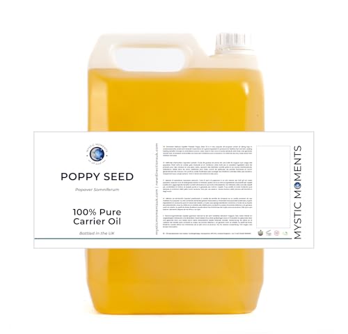 Huile de graines de pavot contre la peau sèche et les cheveux cassants en bidon de 10 litres