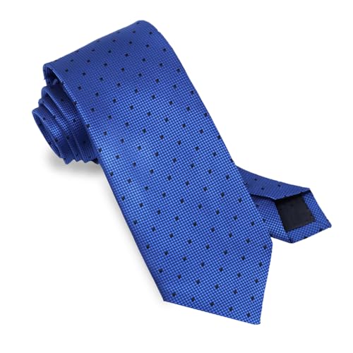 Image of Polka Dot Tie for Mem, Classic 57 inch Mens Ties Patterned Formal Men's Necktie for Business Party Wedding Shirt Tuxedo