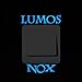 Produktbild usfdgvhgd Blau leuchtende Aufkleber geschnitzten Wandaufklebern Schalter Aufkleber Tageslicht Dekoration, LUMOS NOX LG 20.