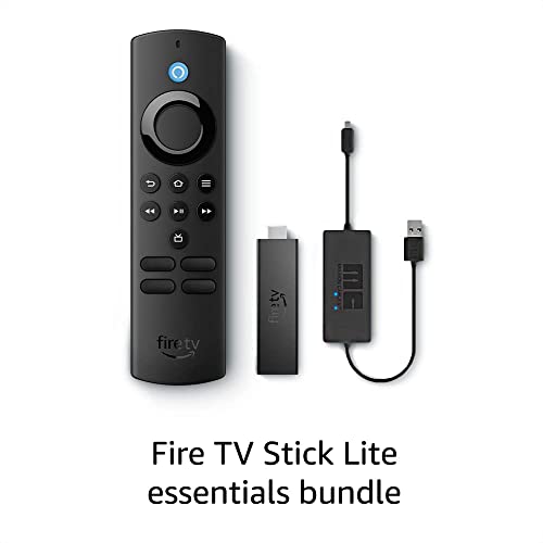 Fire Tv Stick Lite Essentials Bundle With Usb Power Cable #TOP4