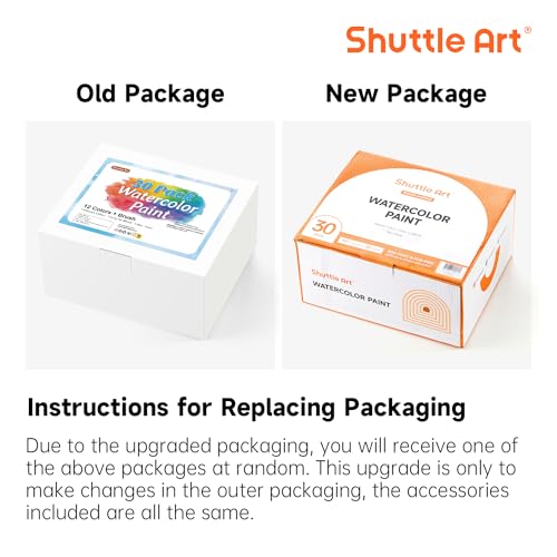 Shuttle Art SA WCP12 12 Colors Watercolor Paint Set Bulk thumb #1