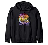 Es Grau Menorca España Beach Retro Surf Sudadera con Capucha