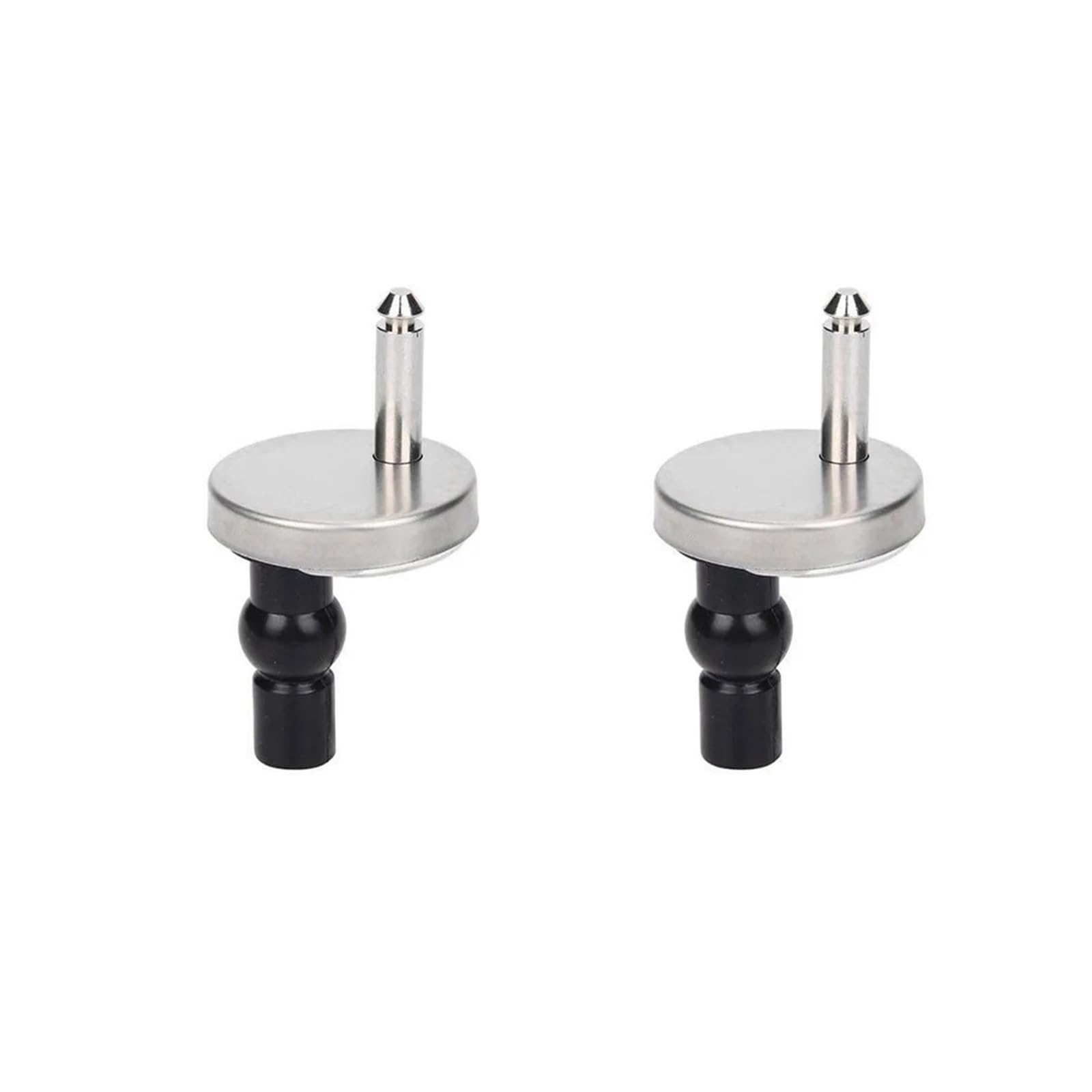 Qhknuyoax 2Pcs Toilet Seat Replacement Fittings, Seats Top Fix Hinge Home Hardware Soft Release Quick Fit