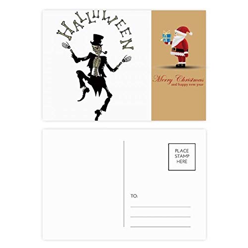 Cartes postales Halloween et Noël de qualité supérieure : lot de 20 pièces