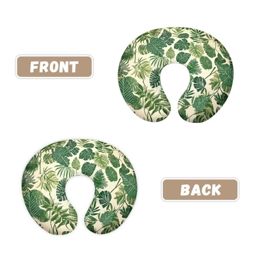 Image of Monstera Baby Nursing Pillow Cover for Bottle Feeding, Soft Breastfeeding Pillow Slipcover Easy to Clean Breathable Pillow Cover for Infant Snug