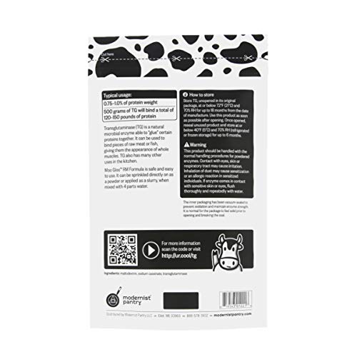 Moo Gloo Transglutaminase [TG, Meat Glue] - RM Formula, 500g/1.1lbs - Thumbnail 3