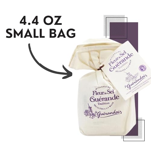 Le Guerandais Fleur De Sel De Guerande Linen Bag 4.4 oz miniatura 6