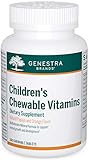 Genestra Brands Children's Chewable Vitamins | Vitamin-Mineral Supplement | 100 Chewable Tablets | Natural Papaya and Orange Flavor