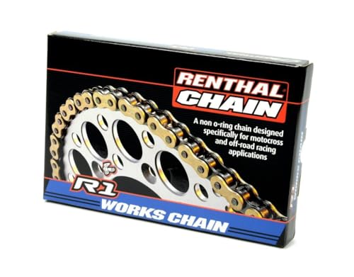 Chaîne Renthal C127 R1 pour explorer les pistes de terre en moto 520