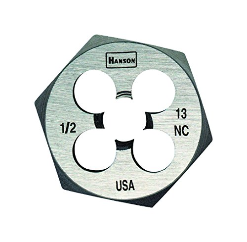 Troquel hexagonal Irwin Hanson 9444: solucione roscas dañadas de 1/2 - 13 NC 2