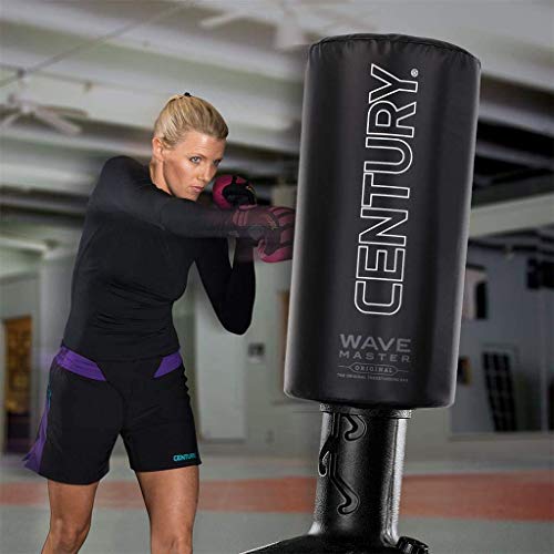 Century The Original Wavemaster Training Bag, Punching Bag With Stand, Freestanding Floor Boxing Bag, Training For Kickboxing, Karate And Mma (Black) #TOP2