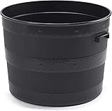 Large Barrel Planter Blacksmith Tub Home and Garden Versatile Flower Pot Gardening Bucket Herb Plant Fruit Pot for Indoor or Outdoor, Garden Container