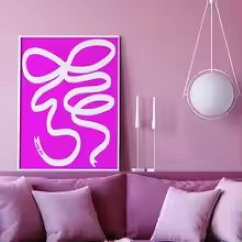 Cadre deco chambre enfant affiche minimaliste pour mur blanc triste