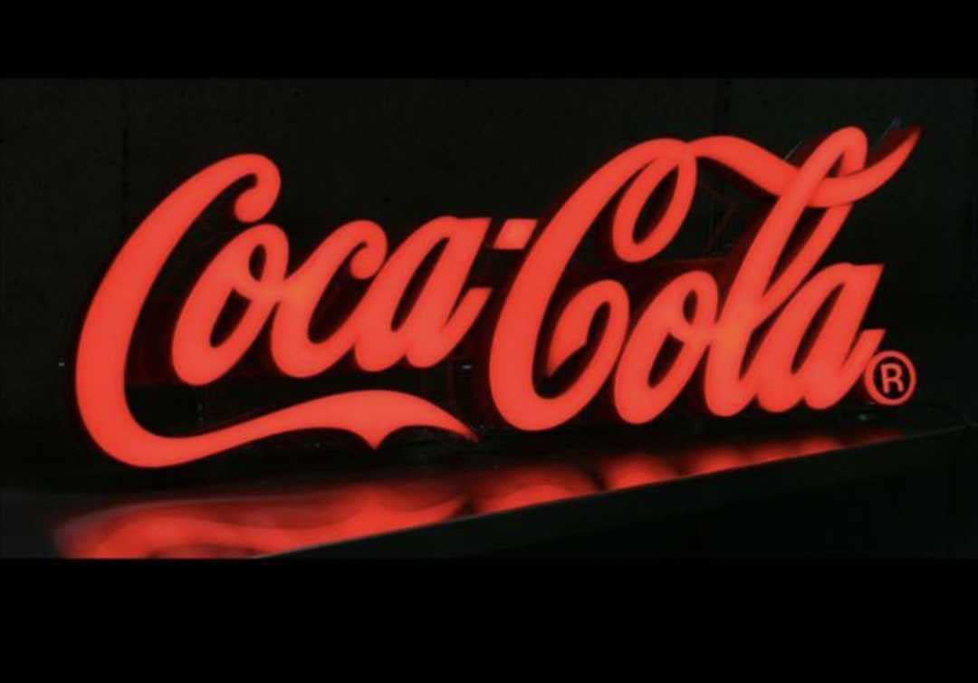 コカコーラ LED ロゴ レタリングサイン アメリカ ガレージ 送