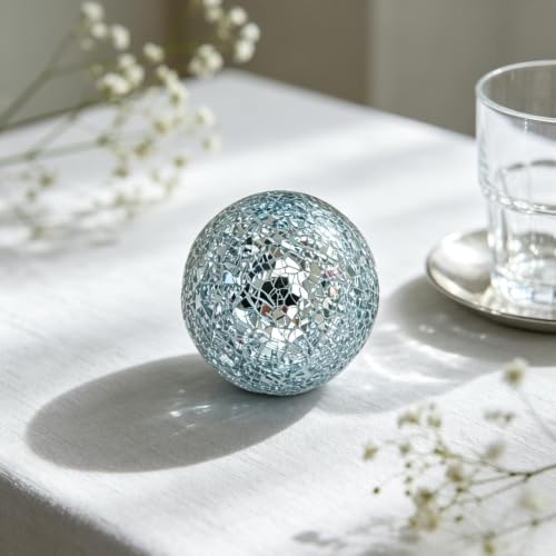 Bolas decorativas para jarrones grandes salones modernos y repisas de chimeneas de vidrio 8cm 3