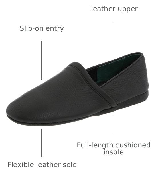 Image of L.B. Evans Mens Aristocrat Opera Casual Slippers Casual - Brown