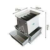 LHQYA 8-Raster-Probenaufteiler, Saatgutsortierer Mit Aufnahme, Gleichmäßig Gemischte Proben, Schlitzbreite: 25 Mm, Maximales Probenvolumen: 300–1200 G, Für Getreide, Weizen