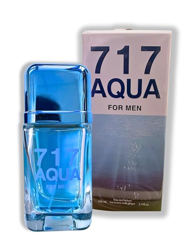 Generic 717 AQUA POUR HOMME EAU DE TOILETTE 3.4 FL.OZ Aromatic Aquatic fragrance for Men.