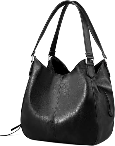 Multi Pocket Shoulder Tote Bag for Women Fashion Genuine Leather Handbag for Work Shopping or Everyday Carry