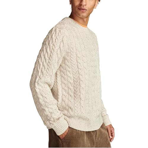 Pull Cable Crew Neck idéal pour un style élégant et décontracté en week-end