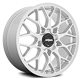 Rotiform SGN Custom Wheel - 20x10.5, +40 Offset, 5x114.3 Bolt Pattern, 72.7mm Hub - Gloss Silver Rim