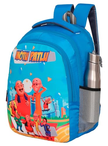 Image of 30L School Bag Plush Backpack, Cartoon Print Backpack, Preschool Bags for Boys & Girls (3-7 Years) for Nursery to 2nd Class Kids - Lightweight, Padded Straps